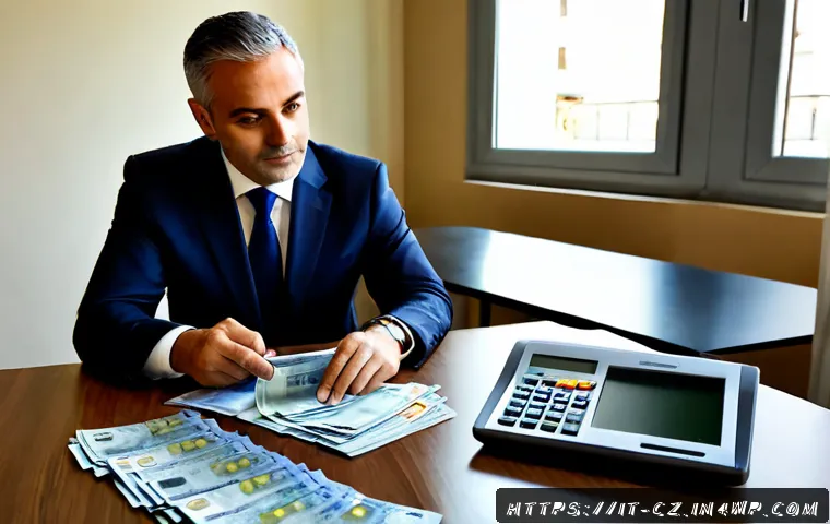 Home 15 사업 확장 과정에서의 재무적 고려 사항 - Photorealistic Italian small-business expansion planning scene, confident middle-aged entrepreneur a...